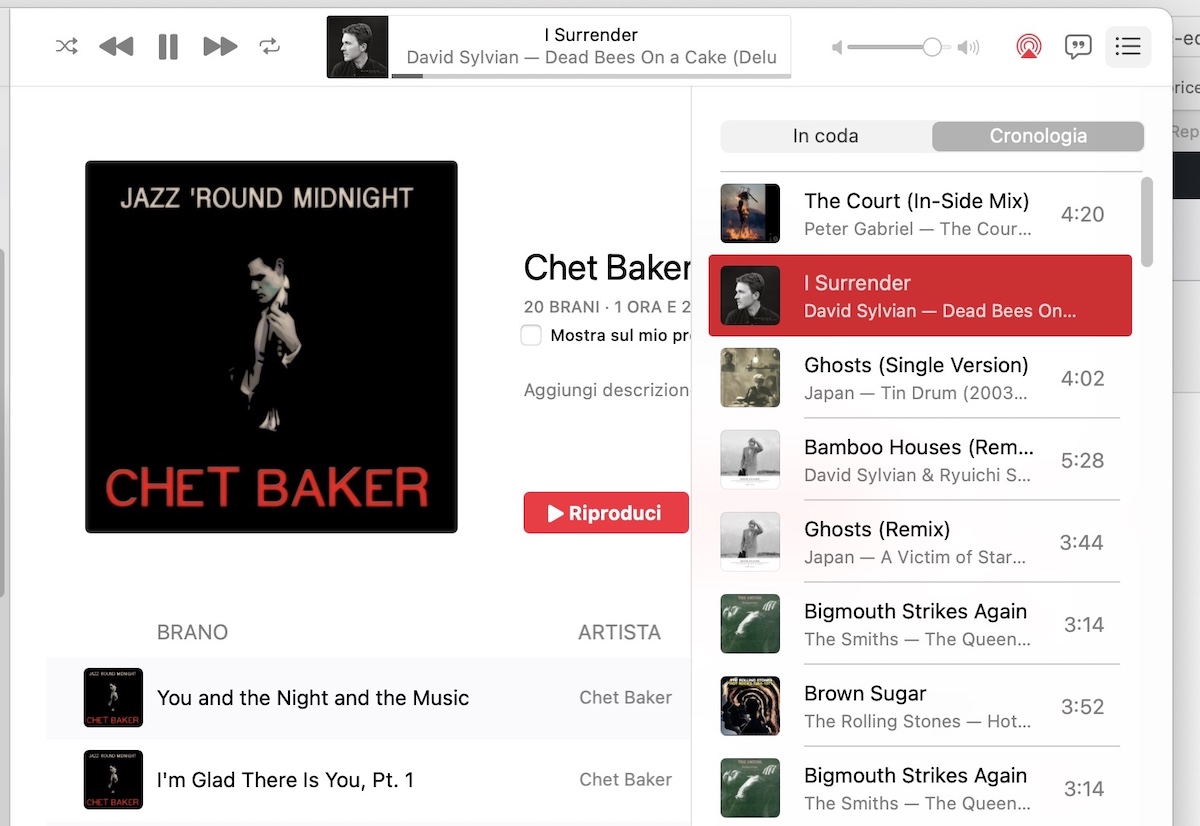 Come visualizzare i testi stile karaoke a tutto schermo con Apple Music su Mac