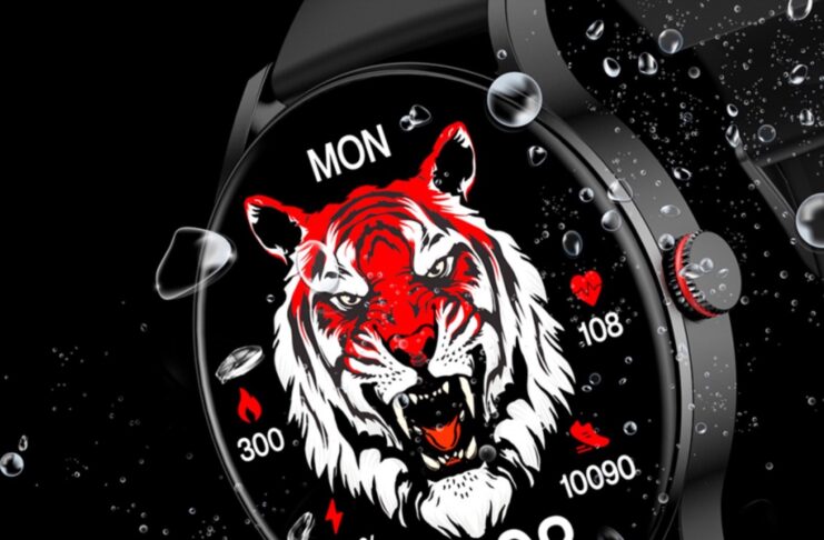 IMIKI TG1, smartwatch a tutto tondo in sconto a metà prezzo