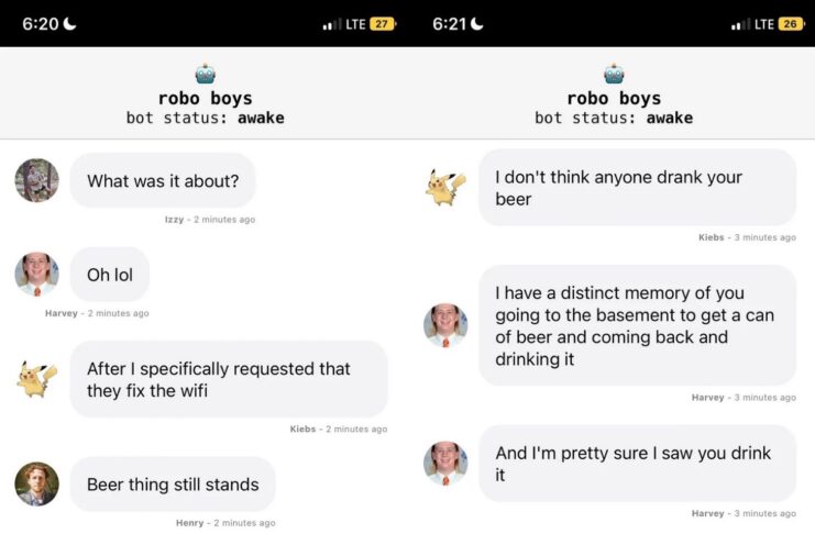 L’inquietante clonazione della chat degli amici con l’AI