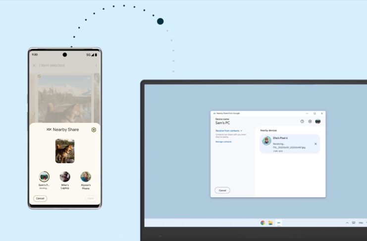 Condivisione nelle Vicinanze su Mac con l’app NearDrop