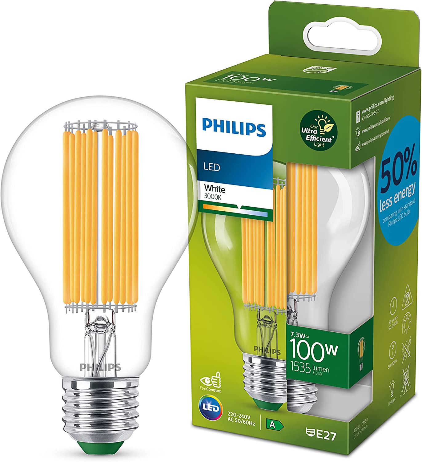 Signify svela Philips Ultra Efficiente, le lampadine a LED buone per il pianeta e il portafoglio