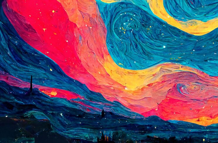 I nuovi straordinari wallpaper coi colori di Big Sur e lo stile Van Gogh