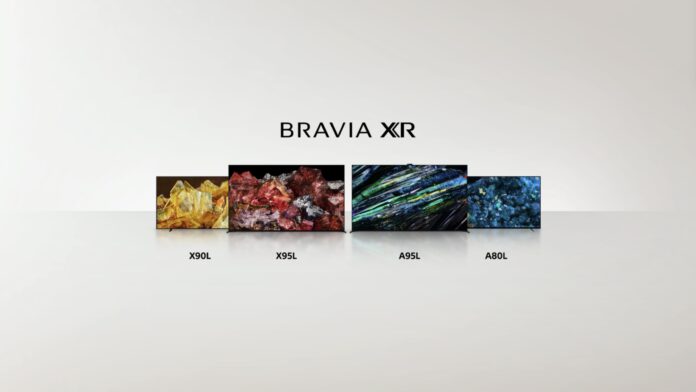 Sony presenta la gamma di TV BRAVIA XR 2023
