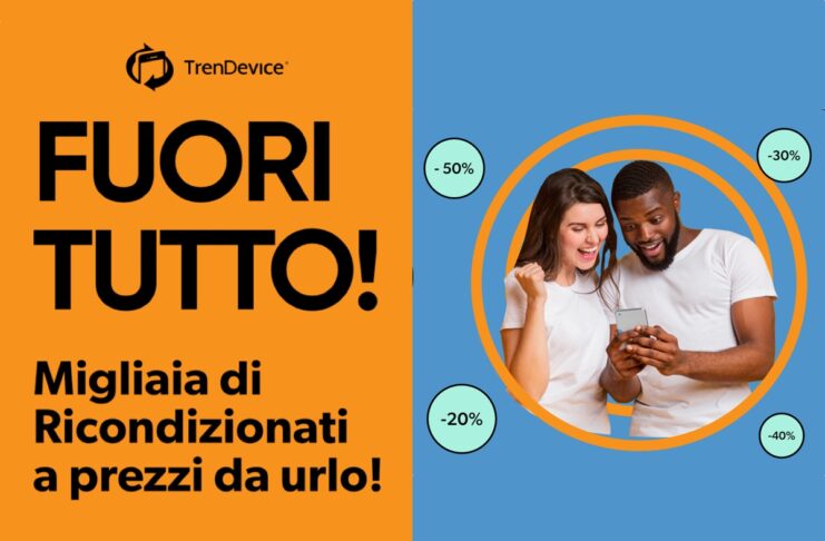 Fuori Tutto TrenDevice: iPhone 14 da 699,90€, iPhone 12 da 349,90€