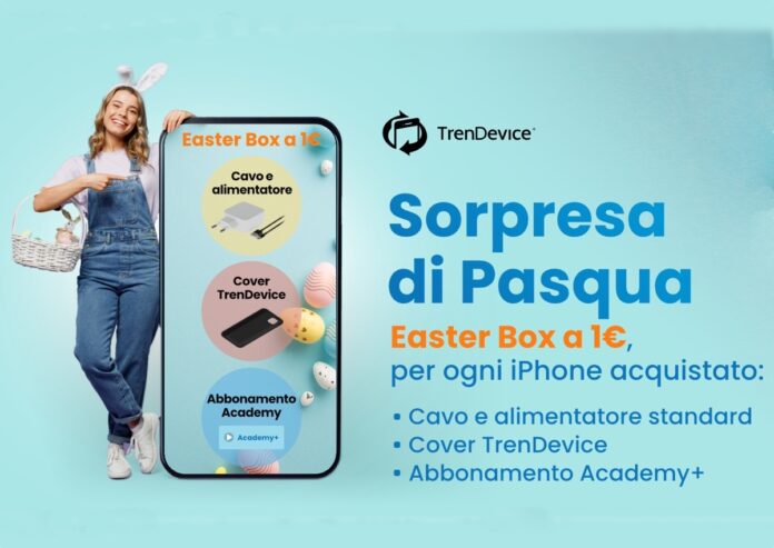 Sorpresa di Pasqua TrenDevice, la Easter Box con tre accessori iPhone a 1€