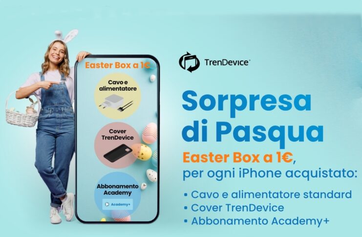 Sorpresa di Pasqua TrenDevice, la Easter Box con tre accessori iPhone a 1€