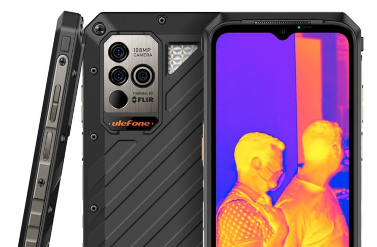 In sconto Ulefone Power Armor 19T, smartphone antitutto con camera termica