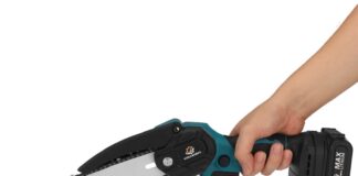 VIOLEWORKS 88VF è la motosega elettrica senza fili da 3.000 Watt