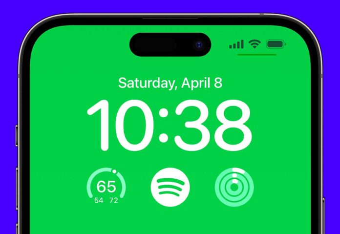 Spotify ora con widget per la Schermata di Blocco di iPhone