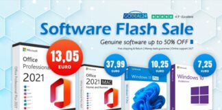 Windows 10 Pro a partire da 6,12 € e Office 2021 da 13,05 € su GoDeal24