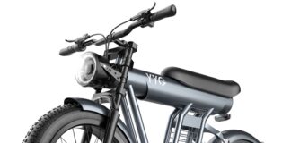 La bicicletta elettrica YYG ZM21 sembra un motorino