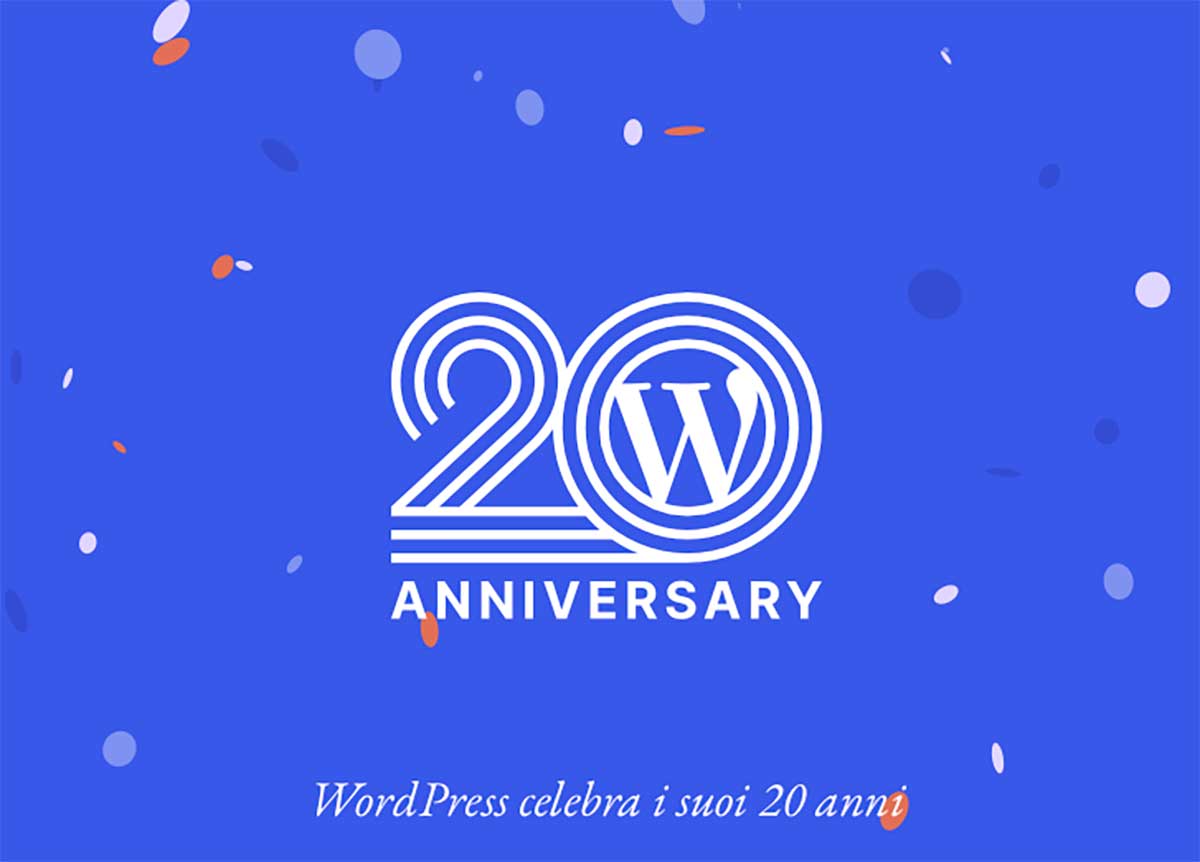 WordPress festeggia 20 anni