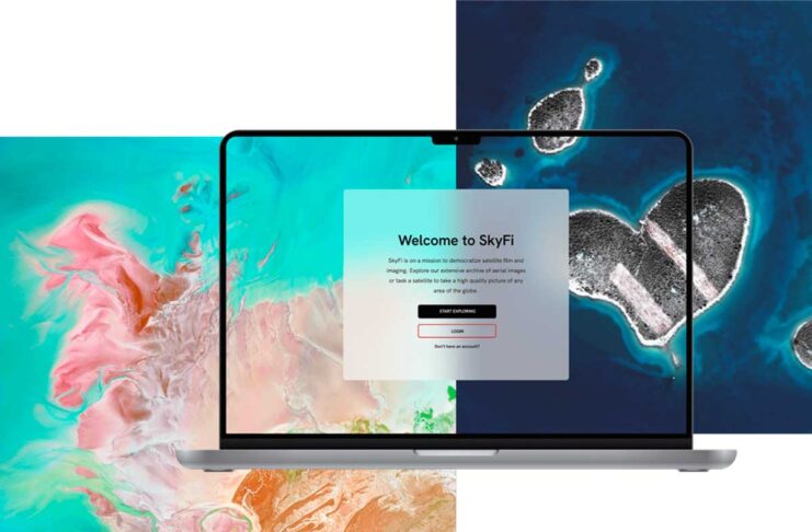 SkyFi permette di ordinare immagini satellitari in tempo reale