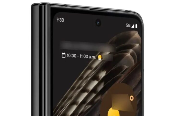 Pixel Fold a nudo nelle immagini trapelate in rete