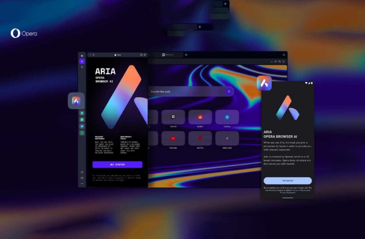 Opera Aria, l'intelligenza artificiale integrata nel browser