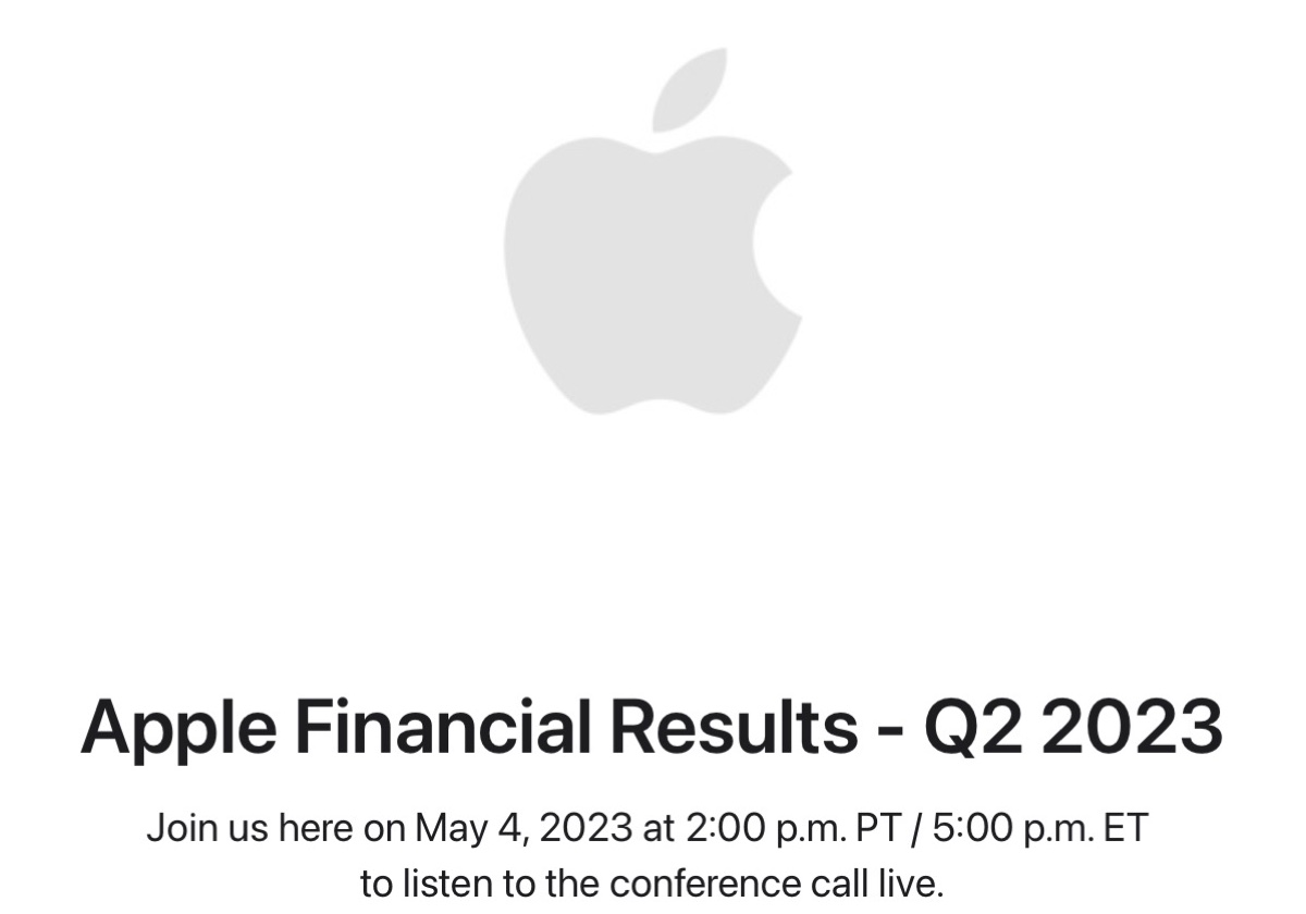 Apple, atteso calo su ogni fronte nel secondo trimestre 2023