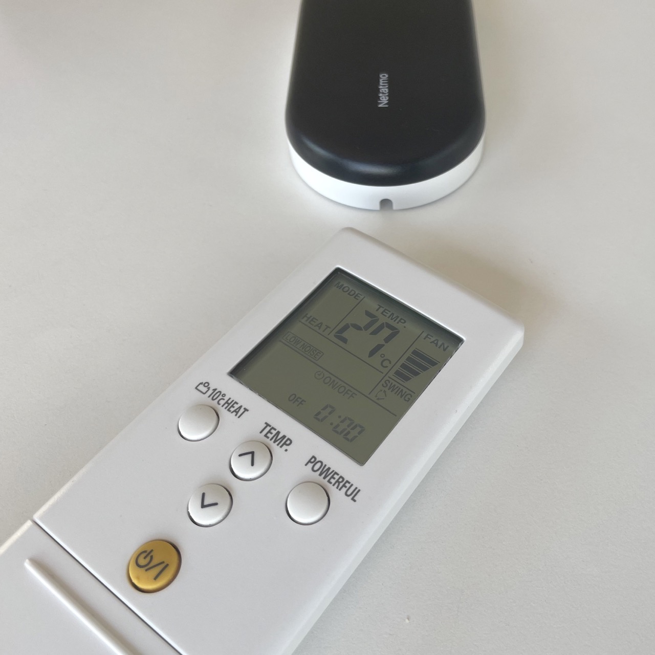 Netatmo Controllo Intelligente di Climatizzazione facile per il vostro condizionatore o pompa di calore