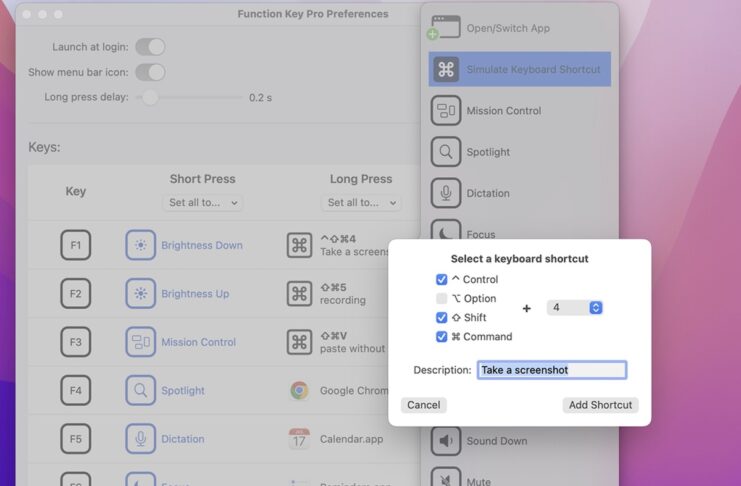 Function Key Pro, aumentate la produttività su Mac con poco più di 1 €