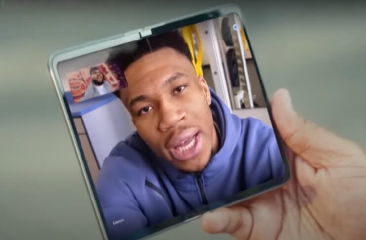 Pixel Fold è una festa per gli occhi nel mega spot NBA