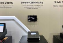 Samsung, display OLED con lettore impronte digitali e  rilevazione pressione sanguigna