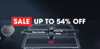 Le macchine a incisione laser LONGER sono in sconto fino al 54%