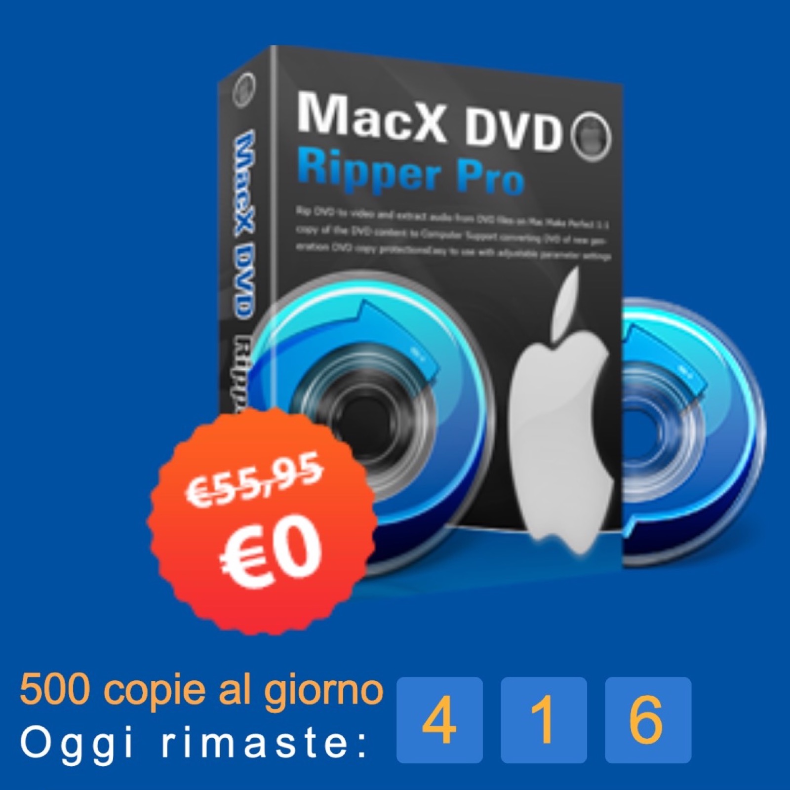MacX DVD Ripper Pro compie 13 anni: come scaricarlo gratis
