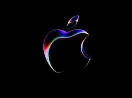 mela nera logo apple