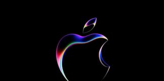 mela nera logo apple
