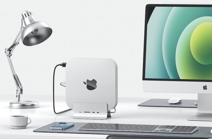 Mettete il Mac mini in verticale con l'hub Minisopuru che aggiunge nuove porte