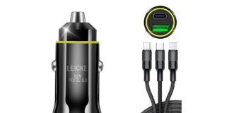 Disponibile per il furto: caricabatterie da auto 30W a 4,89 €