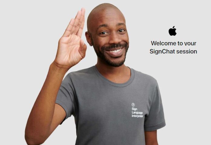 Apple ha registrato il marchio SignChat, servizio per l'assistenza con la lingua dei segni
