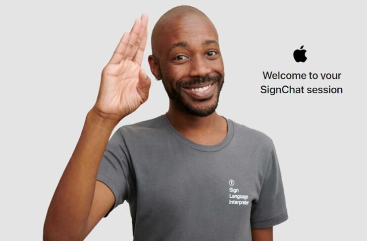 Apple ha registrato il marchio SignChat, servizio per l'assistenza con la lingua dei segni
