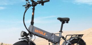 VAKOLE CO20, la pieghevole da 1.500 Watt con due motori