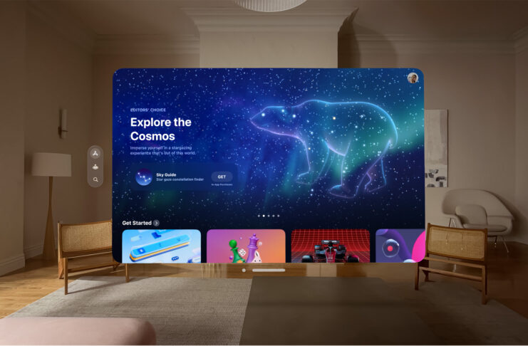 Apple Vision Pro ha un suo App Store dedicato