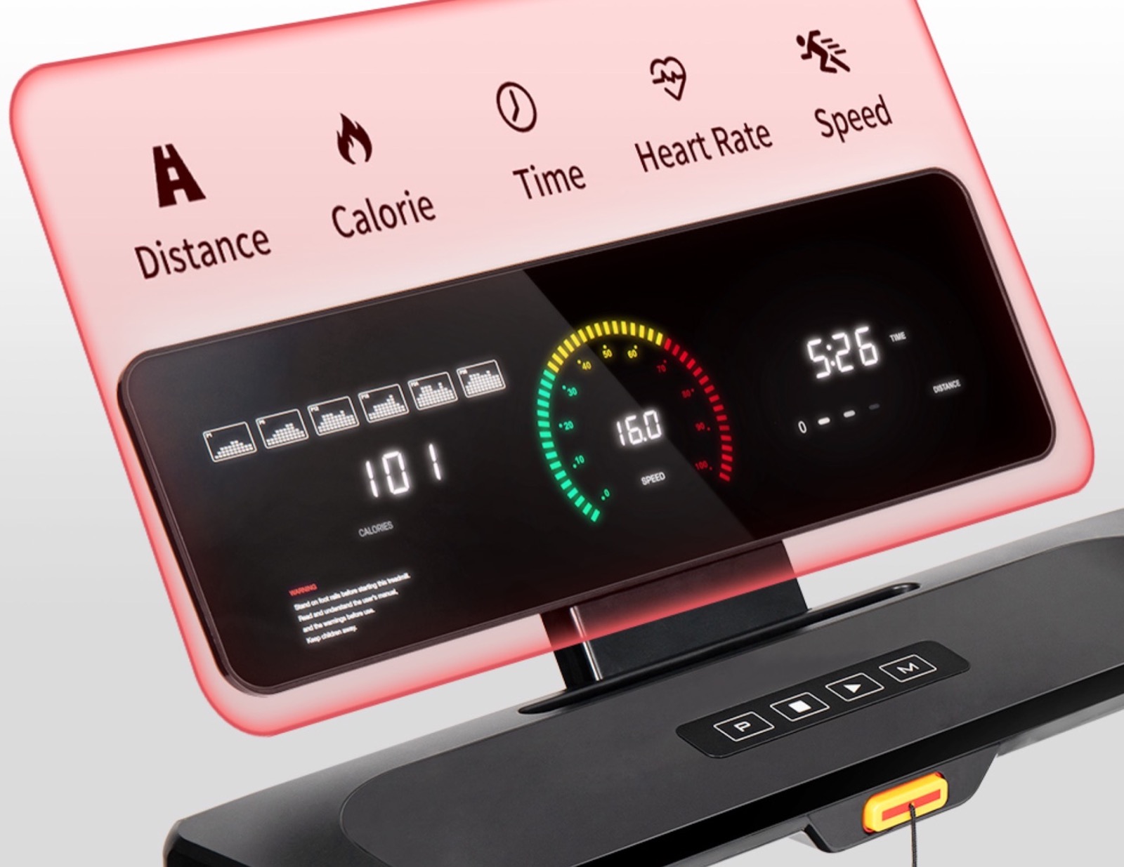 Geemax S1, tapis roulant pieghevole per lavorare camminando Geemax S1, tapis roulant pieghevole per lavorare camminando