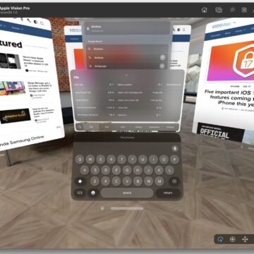 VisionOS svela app, finestre e interfaccia di Vision Pro
