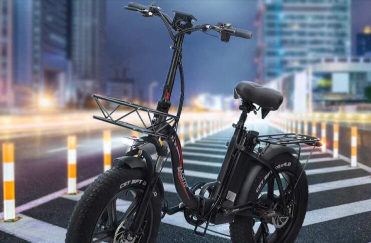 Bicicletta elettrica pieghevole LAOTIE FL75, fino a 110 km di autonomia