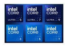 Intel, non più Core i5, Core i3 e Core i7 ma si dirà Core 5, Core 3 e Core Ultra 7