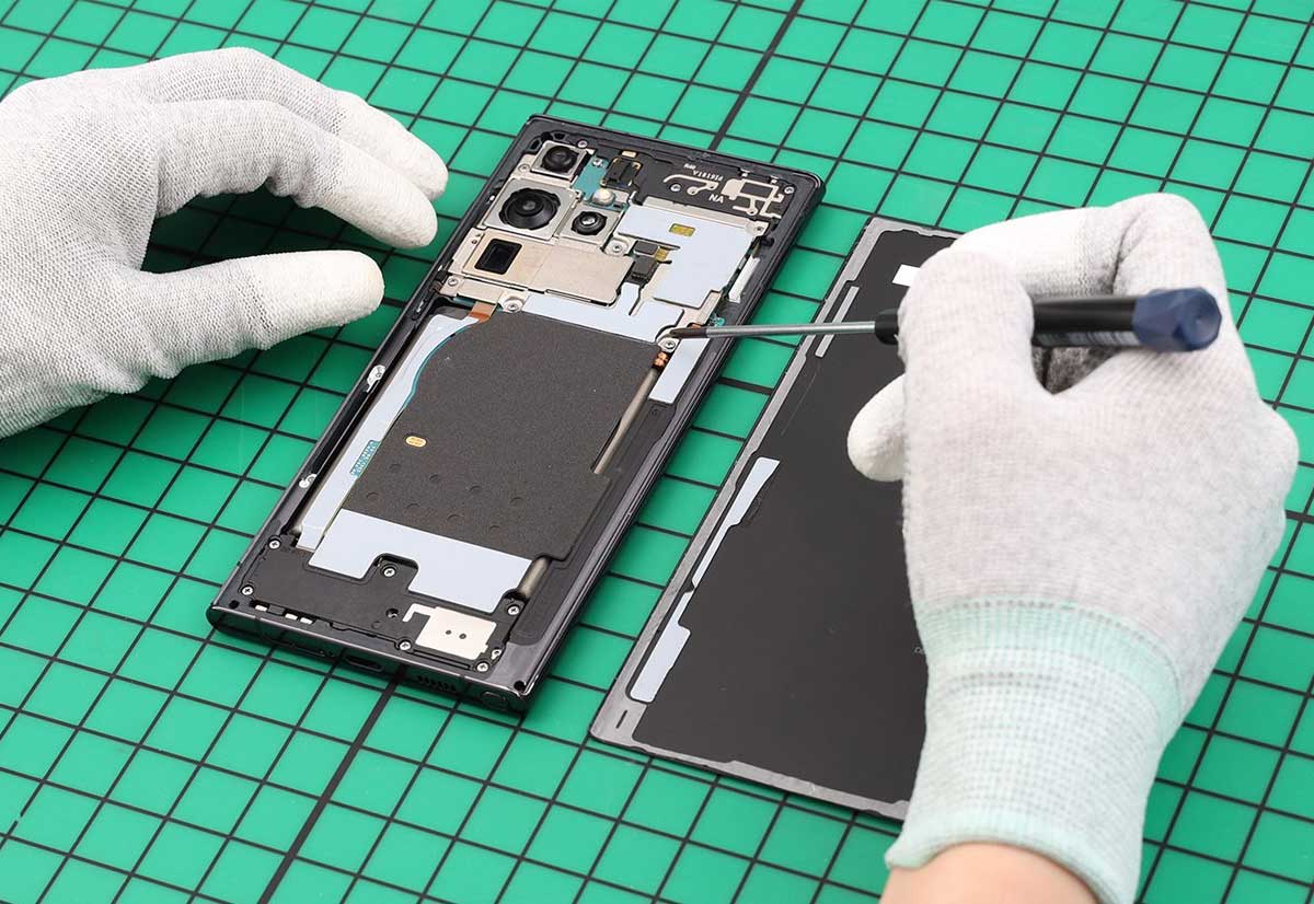 Samsung Electronics lancia il programma di Self-Repair in Europa Immagine del programma Samsung Self-Repair per la riparazione dei dispositivi