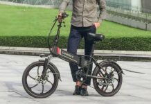 Sconto sulla bici elettrica da città SAMEBIKE 20LVXD30
