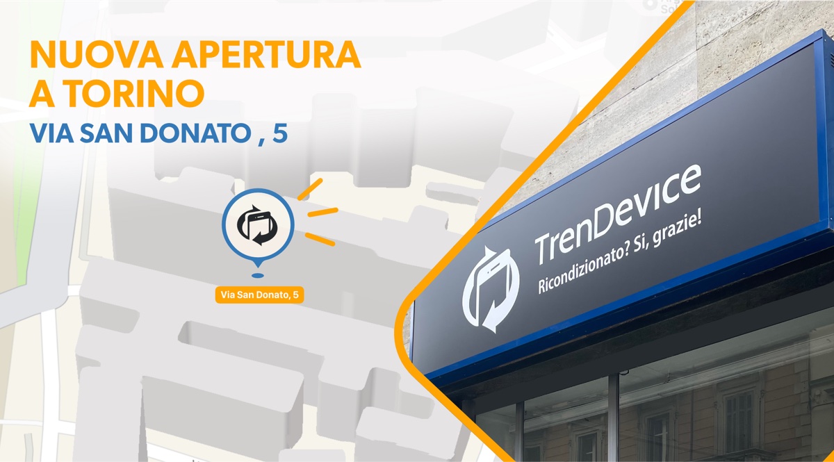 TrenDevice: apre a Torino il sesto Retail Store