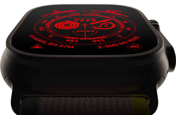Le app di watchOS 10 sfrutteranno meglio il display di Apple Watch Ultra