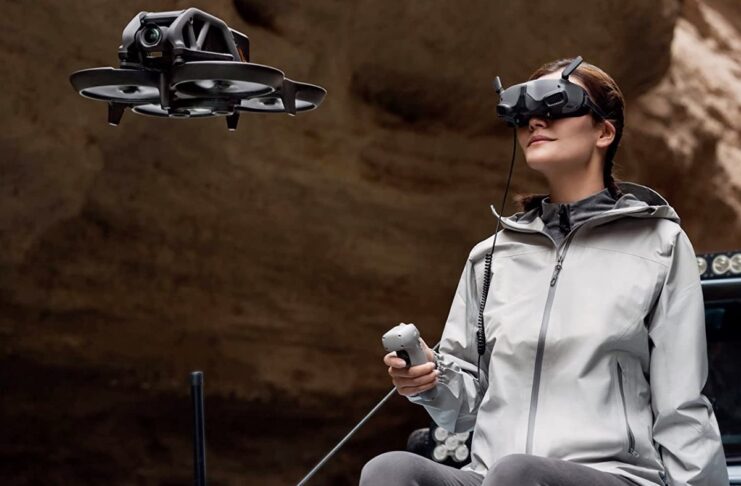 Sconto di 170€ per DJI Avata Fly Smart Combo, il drone che vi porta in volo con lui