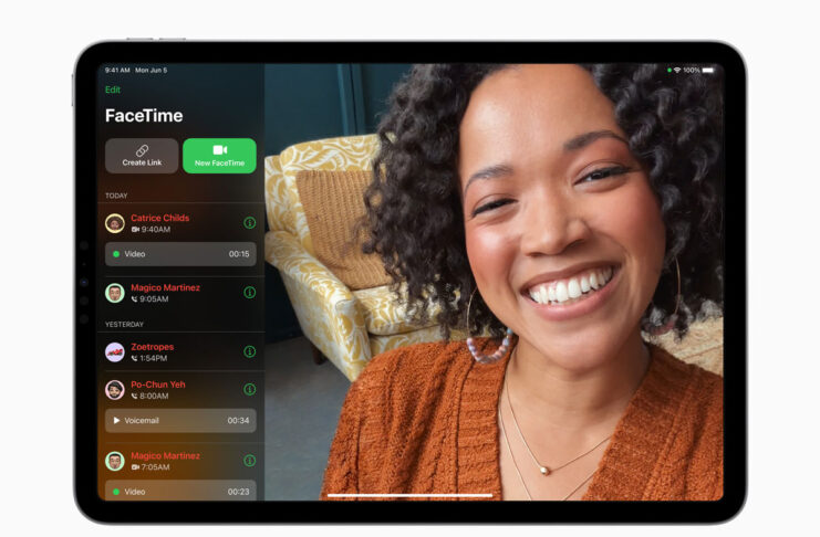 iPadOS 17 supporta le webcam integrate sui monitor esterni