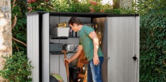 Ancora in sconto casette e arredi smart in resina di Keter