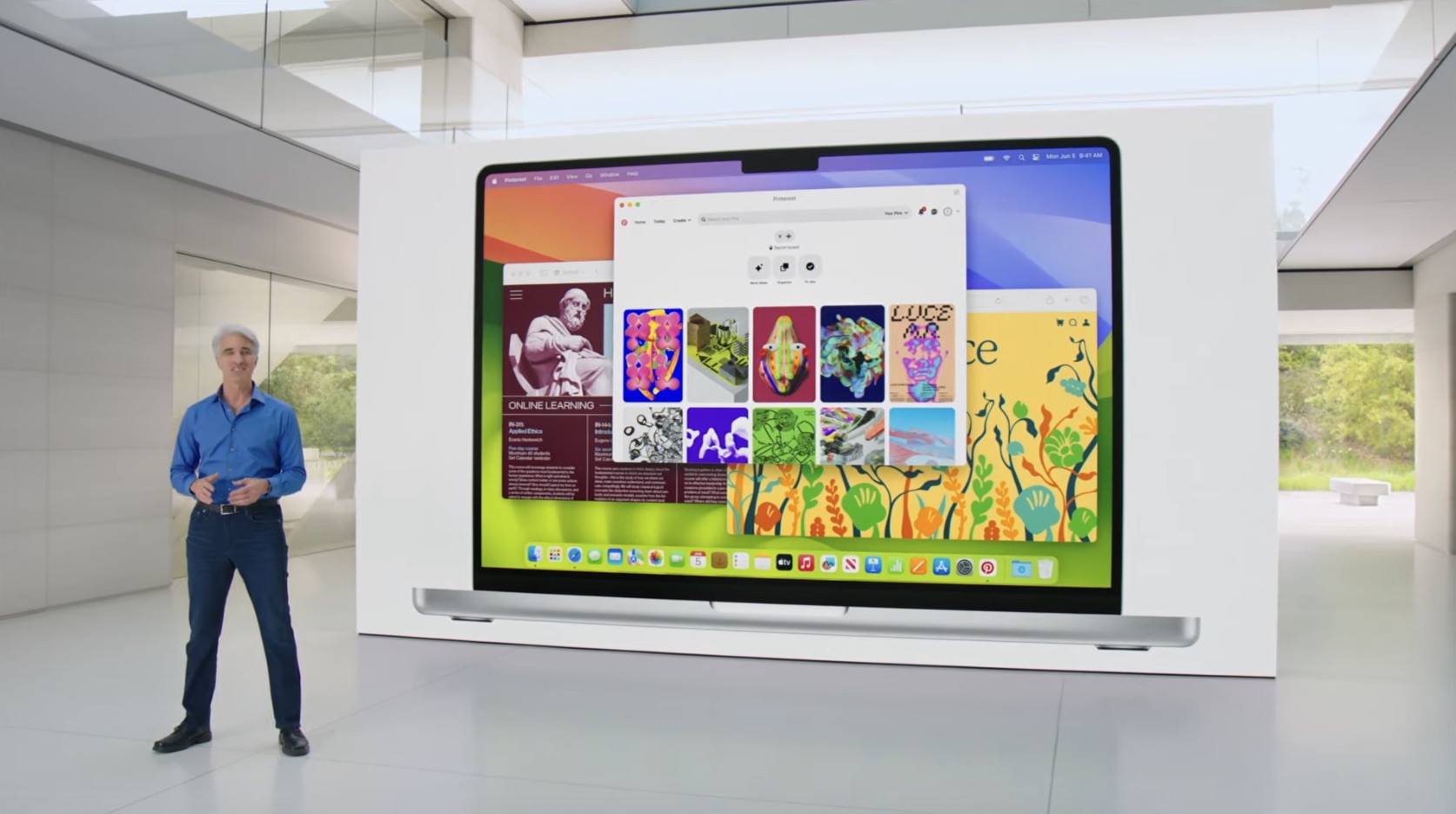 Apple svela macOS 14 Sonoma con widget fluttuanti e nuovi screensaver