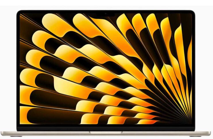 Un messaggio nascosto nello sfondo del MacBook Air 15