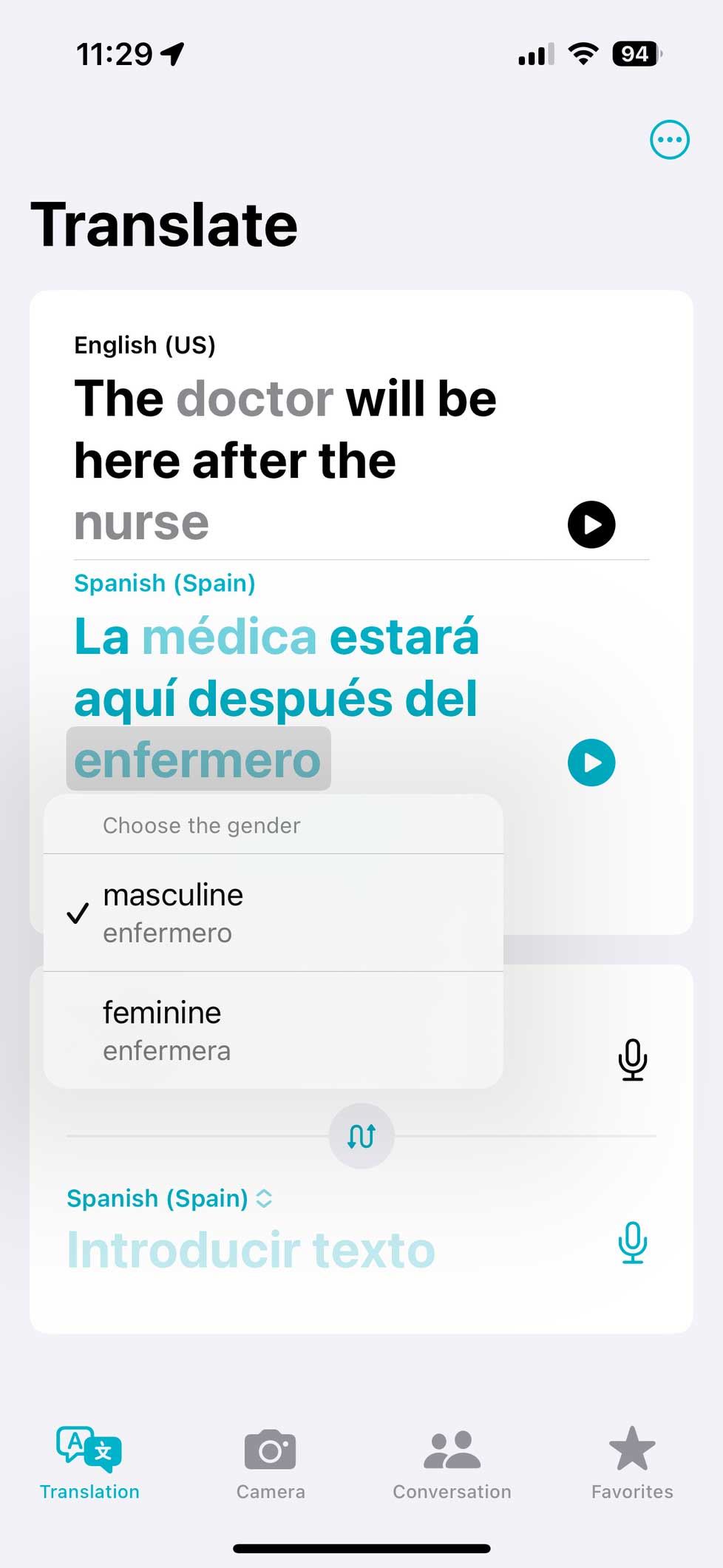 iOS 17, piccole novità per l'app Traduci