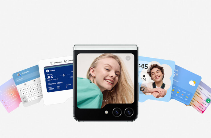 Ecco Galaxy Z Flip 5 con schermo esterno da 3.4 pollici e nuova cerniera