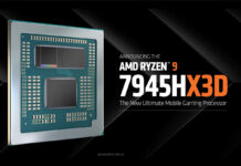 AMD Ryzen 9 7945HX3D è il primo mobile processor con tecnologia AMD 3D V-Cache